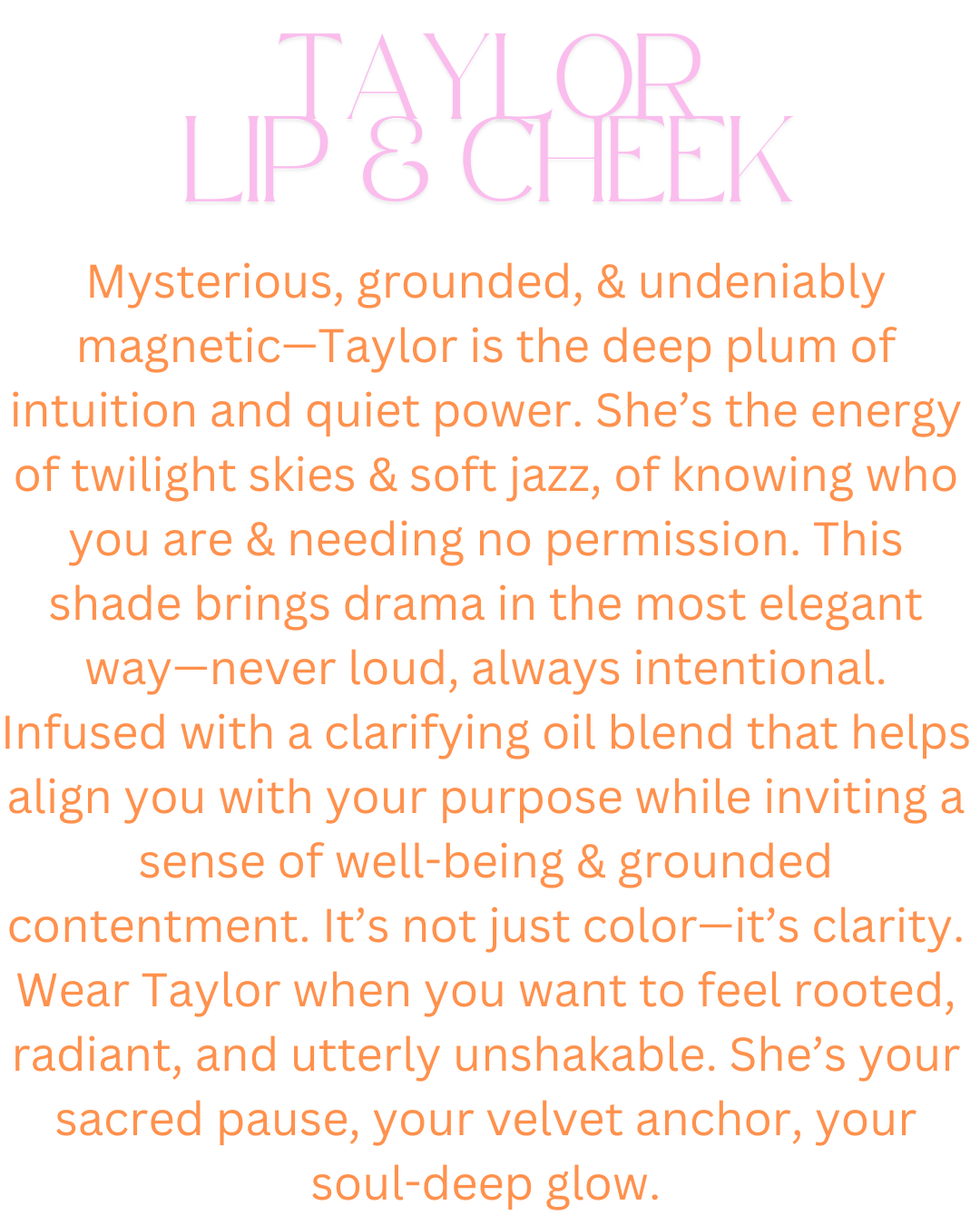 Lip & Cheek Sticks, Kim, Briana, Taylor