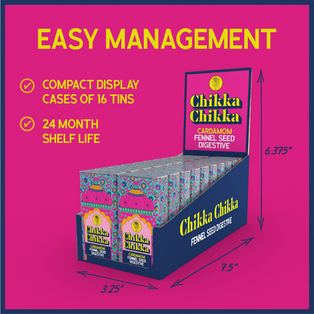 Chikka Chikka Cardamom 1oz Digestive Tin