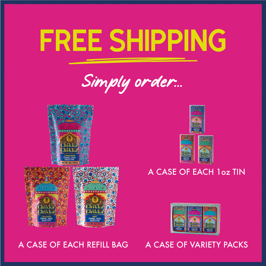 Chikka Chikka Cardamom 1oz Digestive Tin