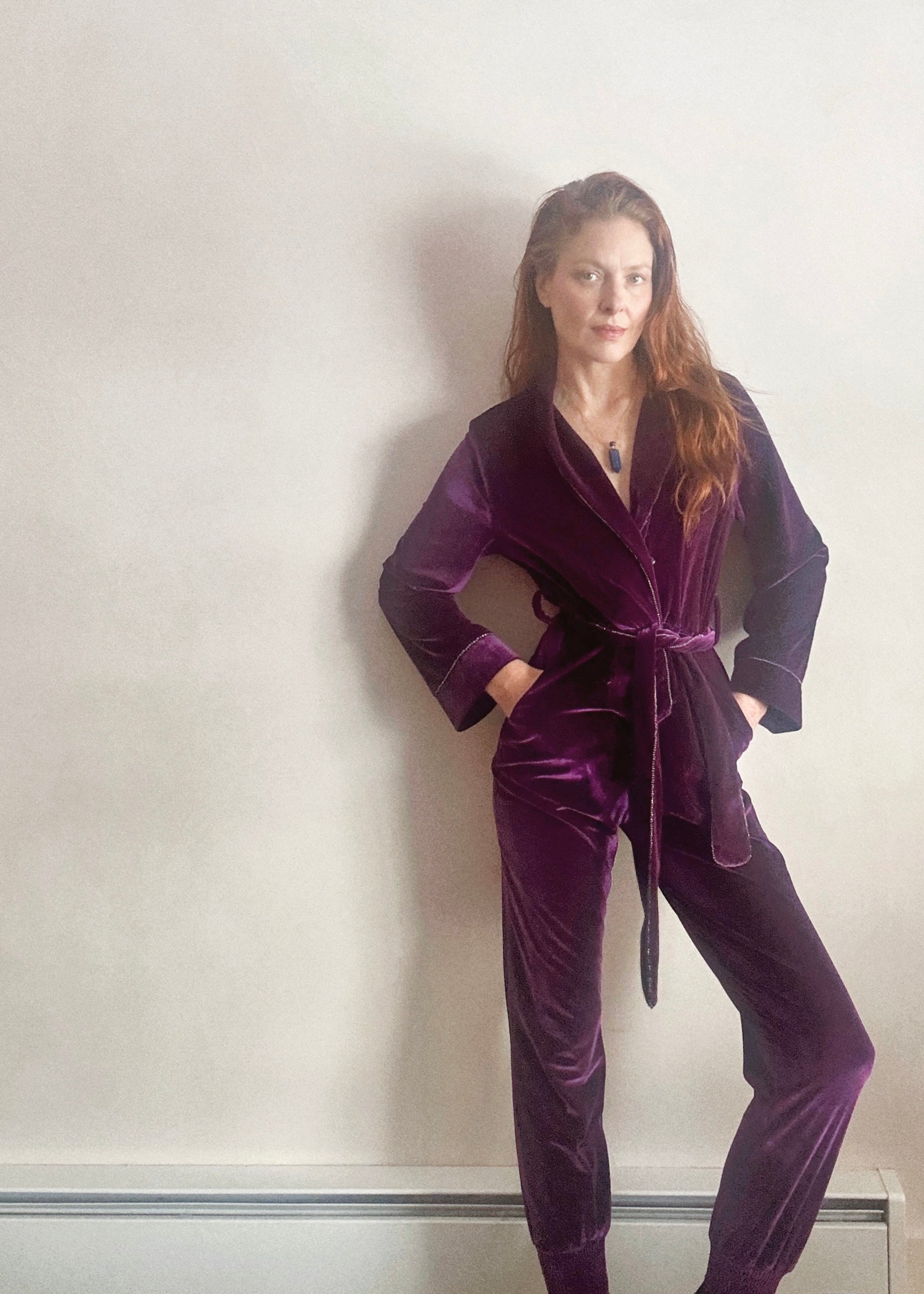 Gemstone Point Pendant Perfume Bottle Necklace