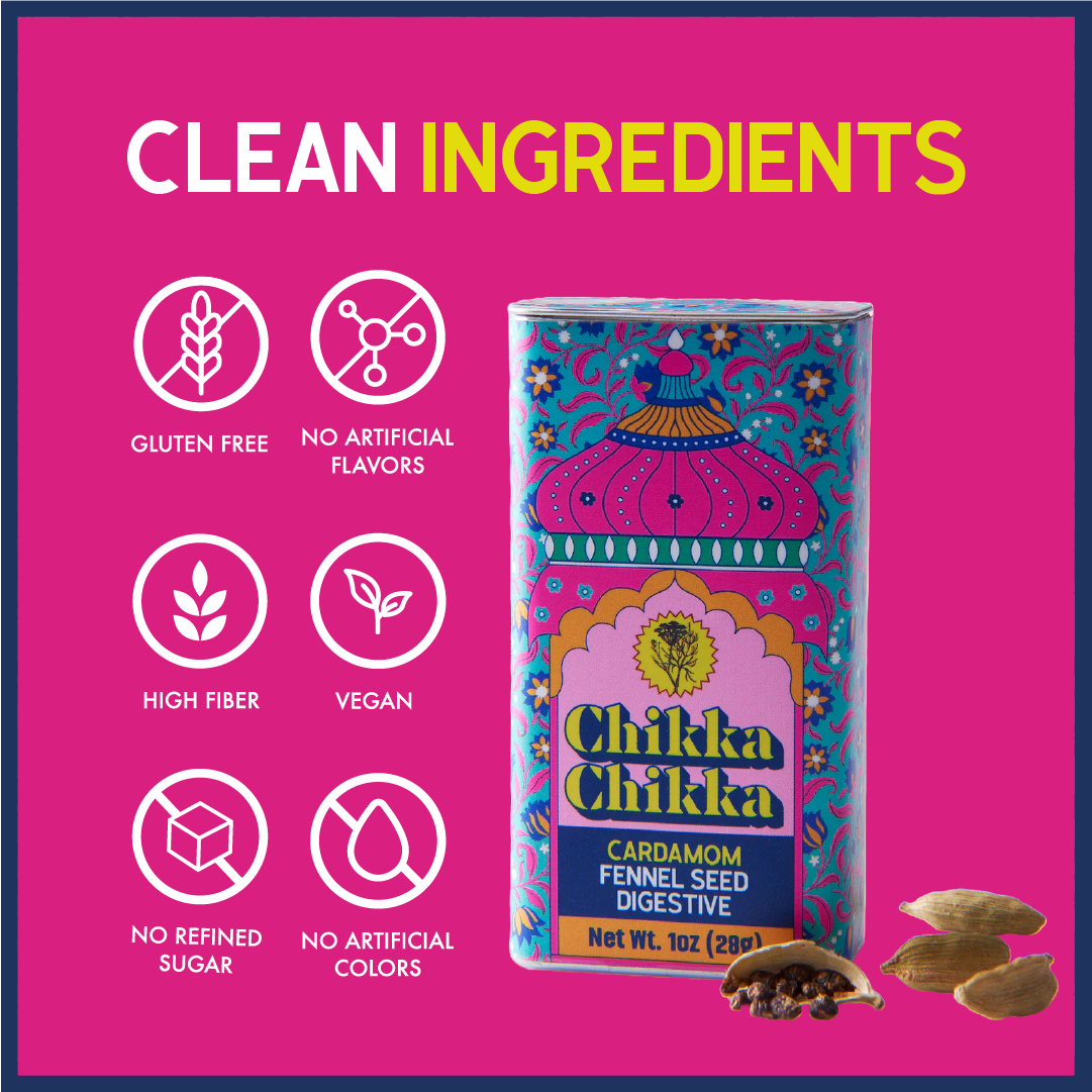 Chikka Chikka Cardamom 1oz Digestive Tin